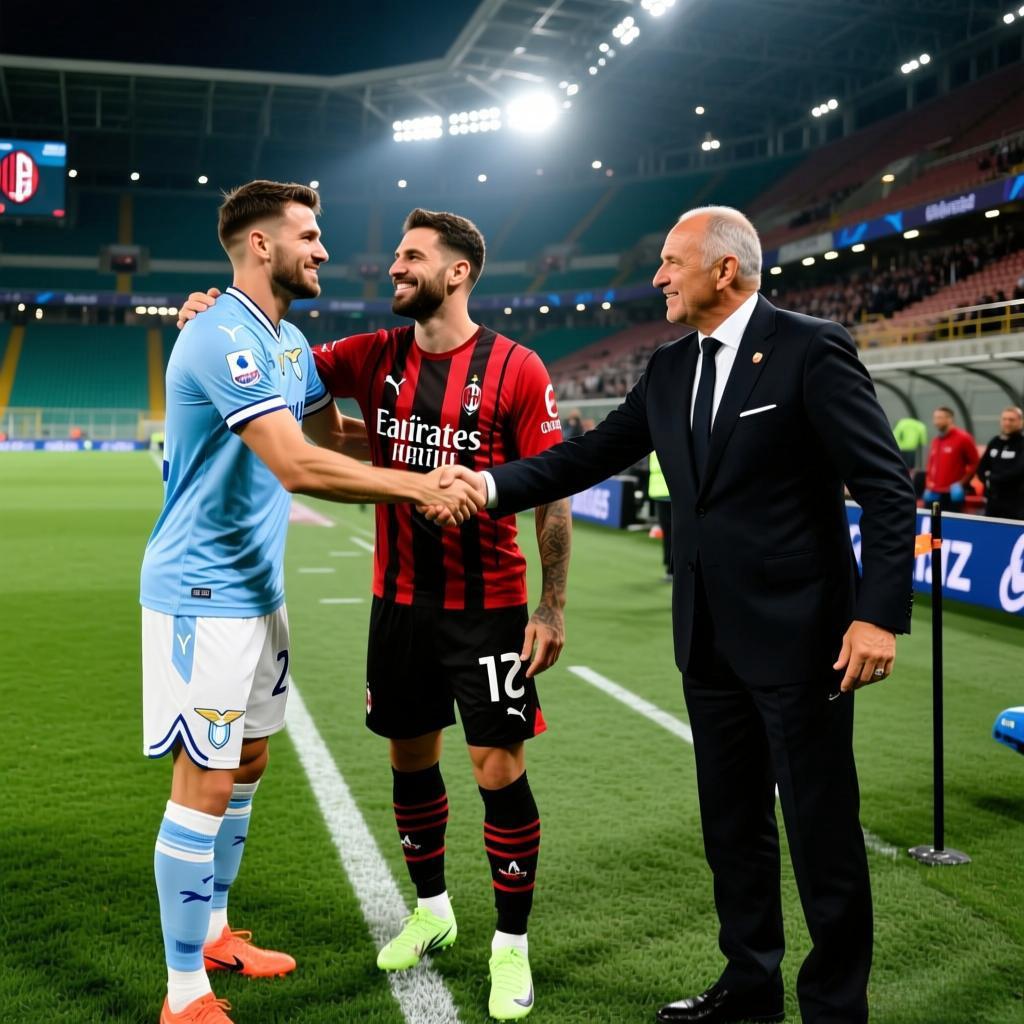 年度焦点之战焦点战，AC米兰末节带走马德里竞技